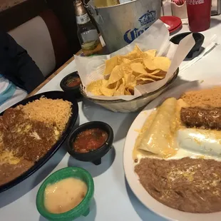 Awesome food and complimentary chips!!!