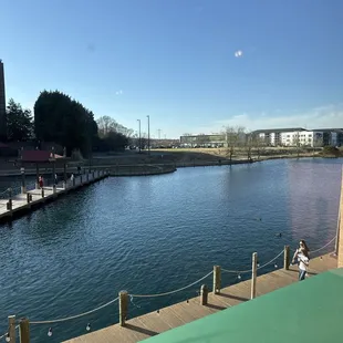 View from the booth inside