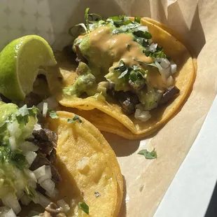 Carne asada tacos