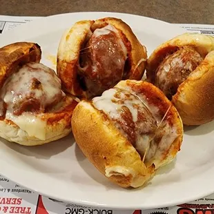 Meatballs Sliders...