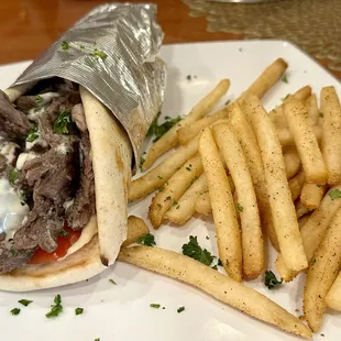 Beef Shawarma Wrap