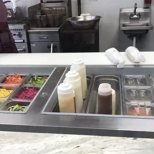 a man preparing food