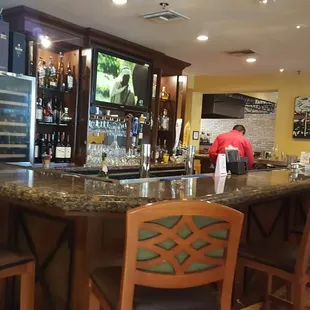 Bar area
