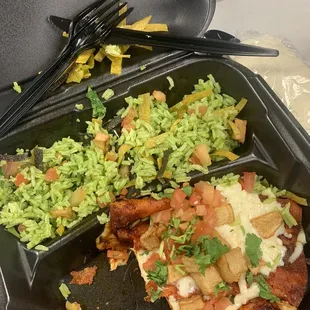 Enchiladas callejeras