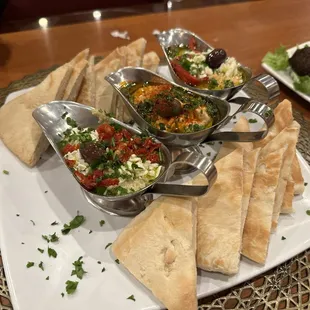 Trio Hummus Sampler