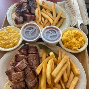 Burnt ends meal
