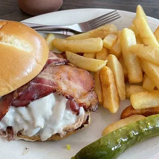 Hog Wild and fries