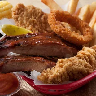 Zarda Chicken Rib Basket