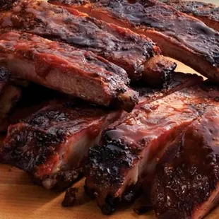 ribs, bbq ribs, food