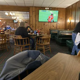 Restaurant dining area
