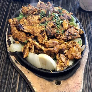 Sizzling Chicken Boti