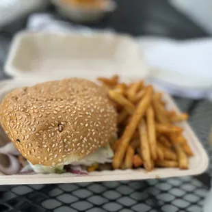 Punjabi Chicken Burger