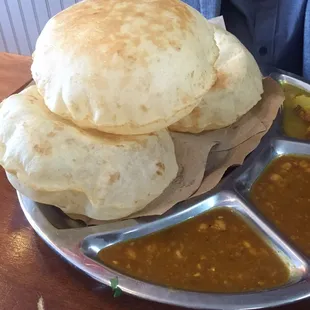 Halwa Puri weekend brunch (always order an extra third puri)