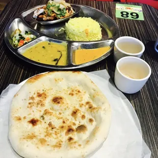 Non veg meal with grilled chicken boti