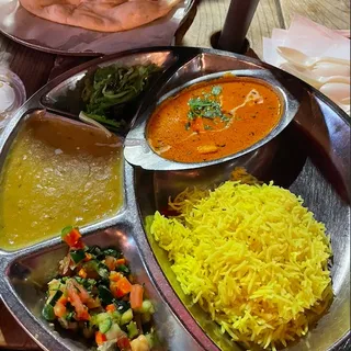 Paneer Tikka Masala Thali