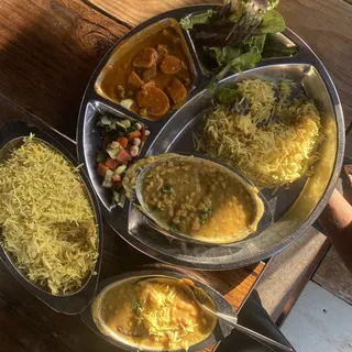 Tarka Daal (Lentil) Thali