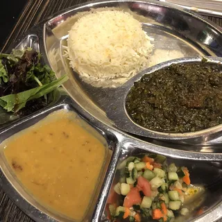 Lamb with Spinach Curry