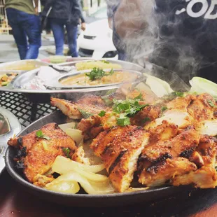 Chicken Boti Sizzler
