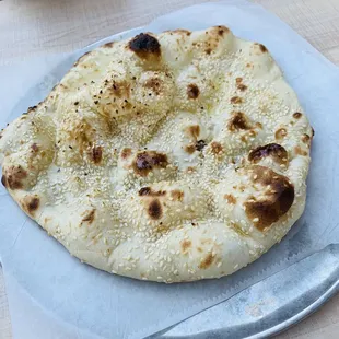Sesame naan