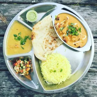 Chicken Tikka Masala Thali