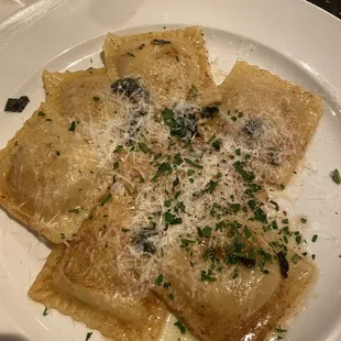Butternut squash ravioli