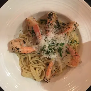 Linguini Scampi Aglio Olio