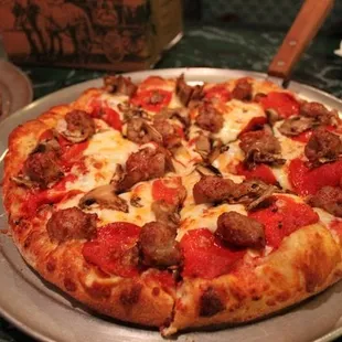pepperoni + sausage
