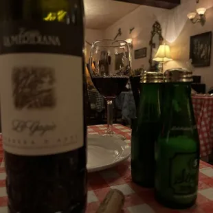 drink, sushi and sashimi