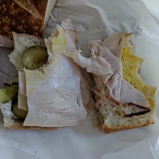 2 slices of turkey. Does whole sale price turkey cost that much?