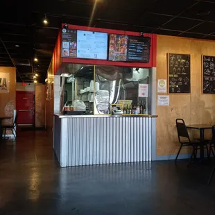 the interior of a restaurant