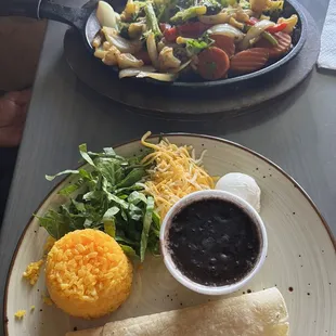 Vegetable Fajita