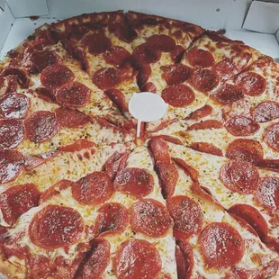 Pepperoni pizza