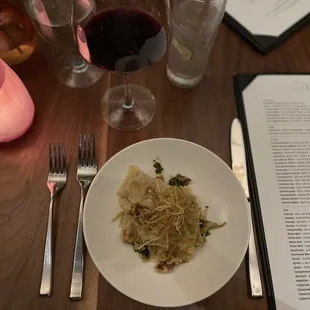 Goat Cheese Agnolotti