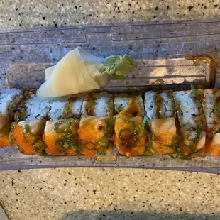 Baked Salmon Roll