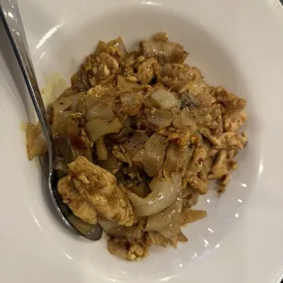 Singapore Curry Noodle (no veggies)