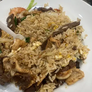 Zato Fried Rice- definitely good fresh! I got spicy, it sneaks up on you.