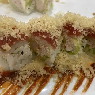 Zato Roll, namesake roll and worthy. My daughter loved this.