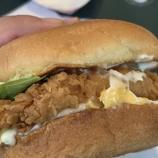 Zinger Chicken Sandwich - Amazing!