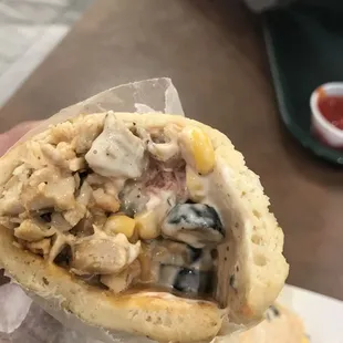 Chicken gyro.