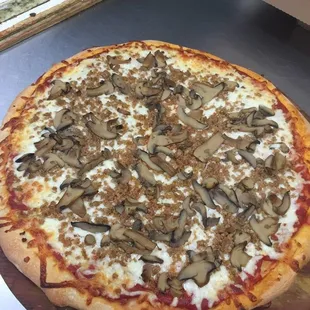Mushroom Pizza