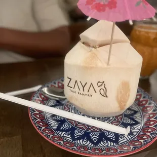 Coconut juice? (Forgot what it&apos;s called exactly )