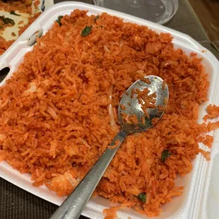 Chicken tikka Biryani from Zayeqa...  most terrible food I have eaten