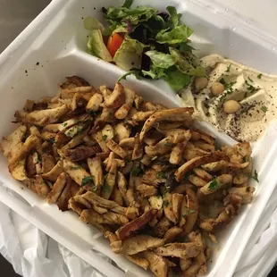 Chicken Shawarma Plate