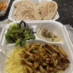 Chicken Shawarma Plate