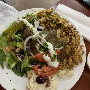 Mixed Shawarma plate