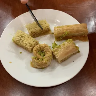 Dessert, baklava