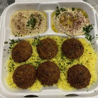 Falafel plate