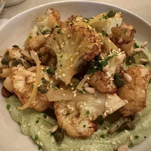 Cauliflower Tiganites