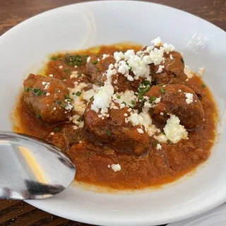 Beef Soutzoukakia
