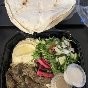 Beef Shawarma Plate $15.99